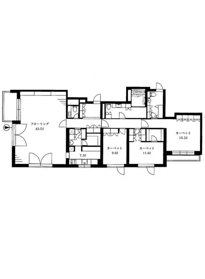 フォレストテラス松濤 406