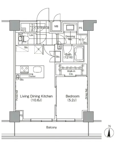 ザ・パークハビオ高円寺 318