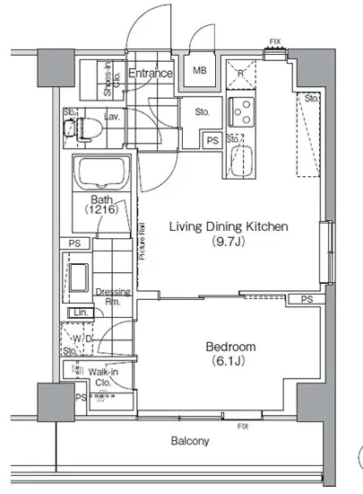 ザ・パークハビオ高円寺 513