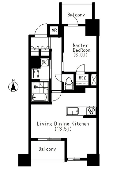 ネベル恵比寿 1205