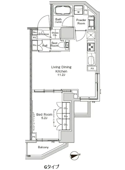 プラウドフラット門前仲町5 308
