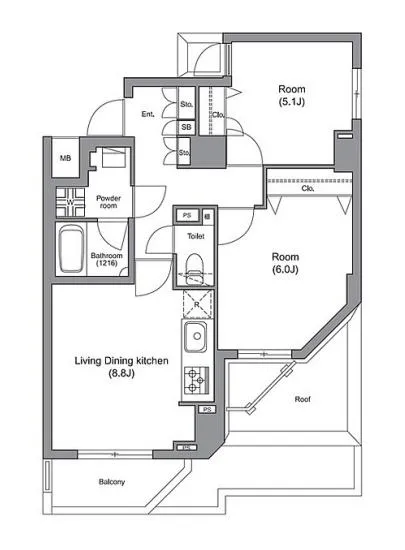ラグジュアリーアパートメント白金 301