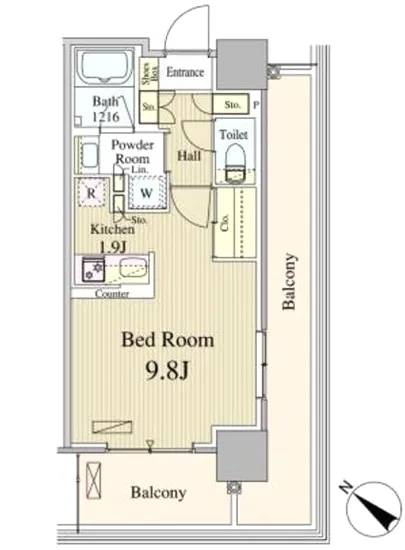 ルミレイス豊洲 1021
