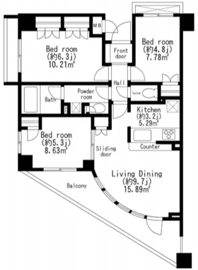 レジディア世田谷弦巻 406