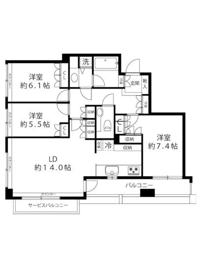 ファミール新宿グランスイートタワー 1601