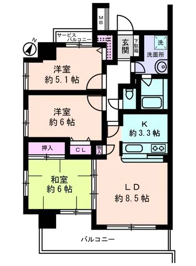 サンクレイドルレヴィール池袋 801