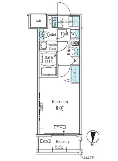 ディームス東陽町2 208