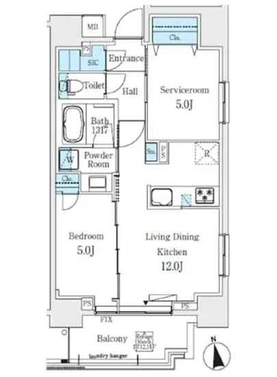 コスモグラシア浅草 1401