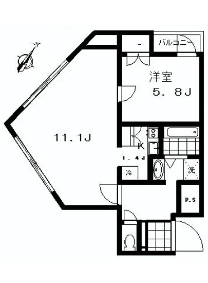 アトランテ東麻布 602
