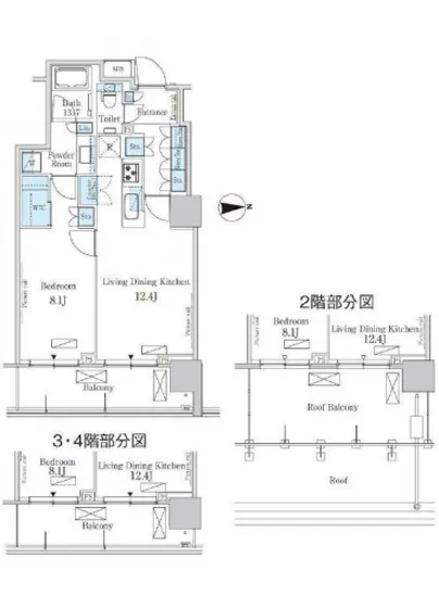 パークアクシス池田山 810