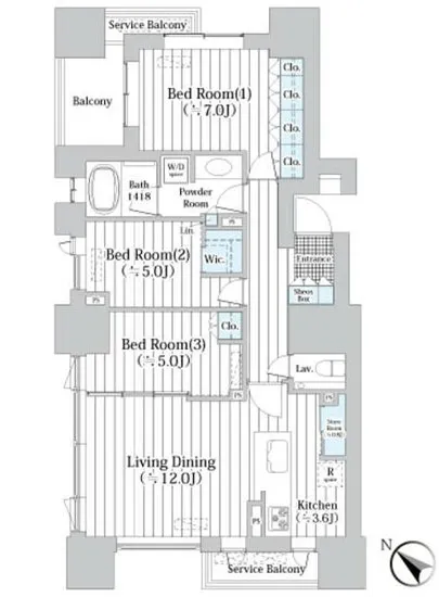 ザ・グランクラッセ日本橋イースト 1001