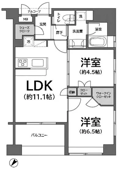ファミール日本橋浜町グランスイート 7F