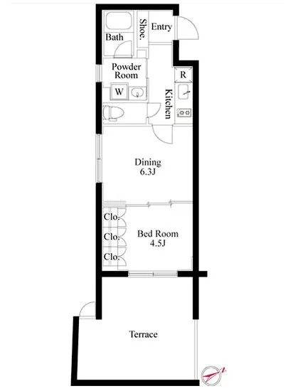 ラクラス四谷 101