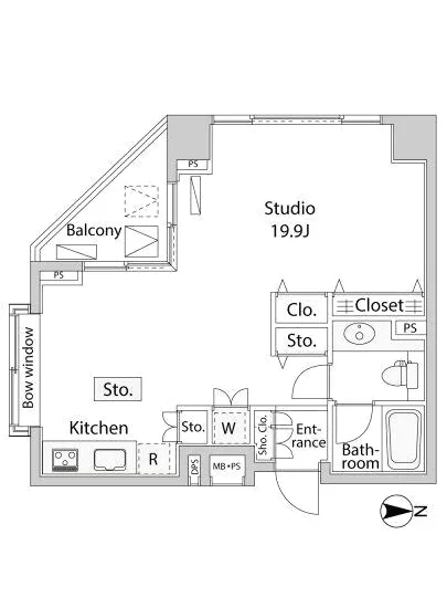 フリーディオ広尾南 9F