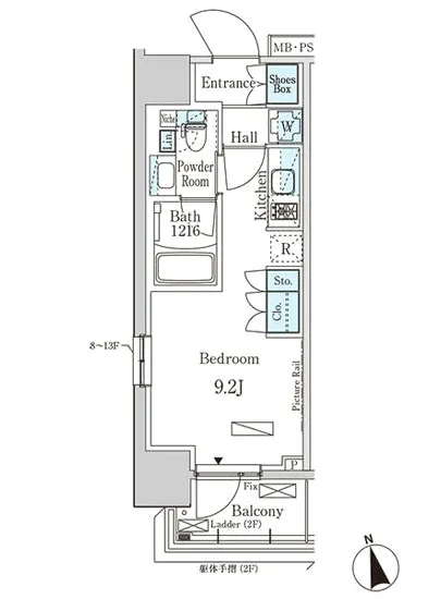 パークアクシス門前仲町イースト 501