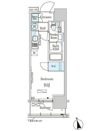 パークアクシス門前仲町イースト 403