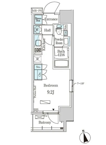 パークアクシス門前仲町イースト 205
