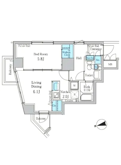 パークアクシス御徒町 204