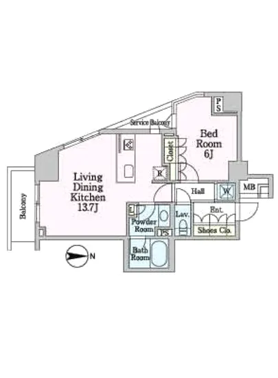 クレストコート目白新坂レジデンス 702