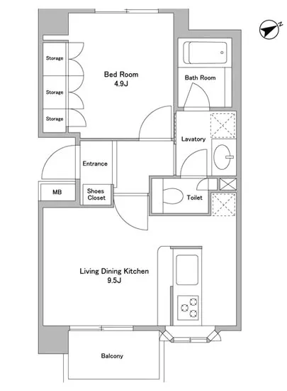 パークグレイス駒込 107