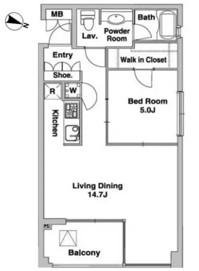 プライムアーバン恵比寿 705