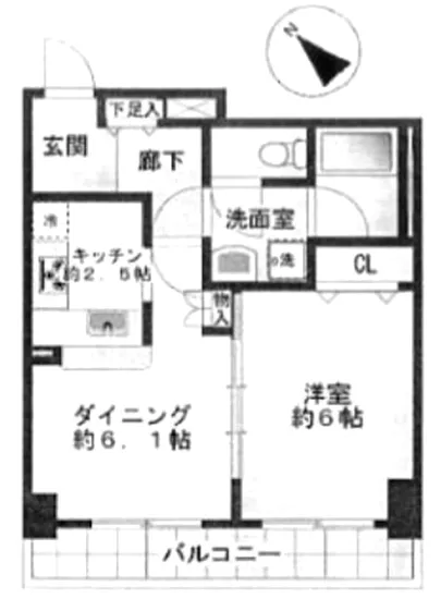 オーベル月島リバージュグラン 6F