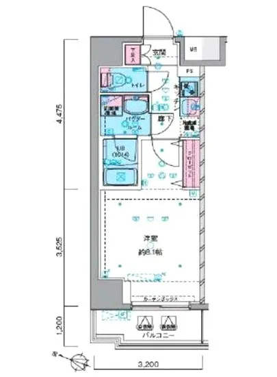 ジェノヴィア南千住2スカイガーデン 201