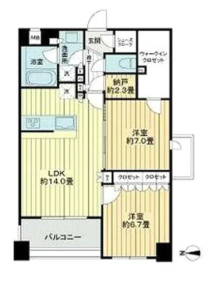 クレアホームズ新宿百人町 4F