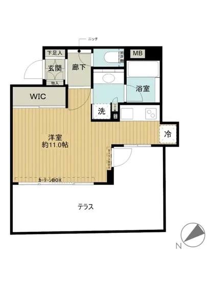 オープンレジデンシア表参道神宮前ザ・ハウス 102