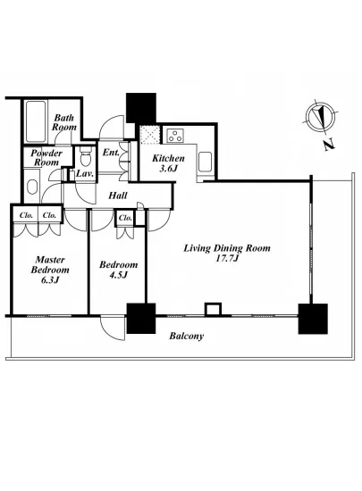 リエトコートアルクスタワー 410