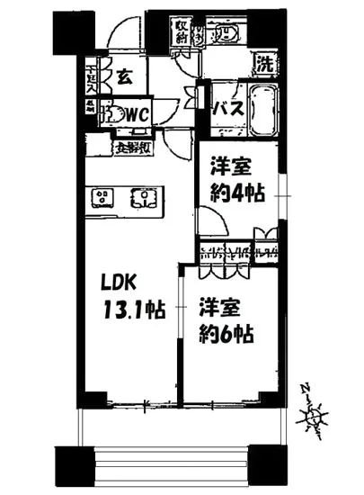 パークハウス本郷三丁目 7F
