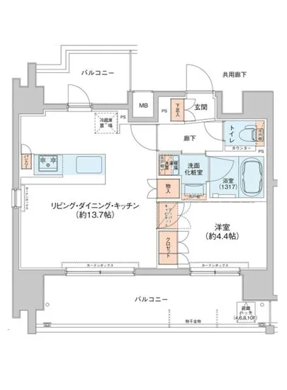 アジールコート新高円寺 601