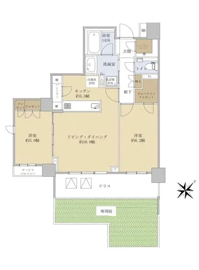 クレヴィア渋谷初台 1F