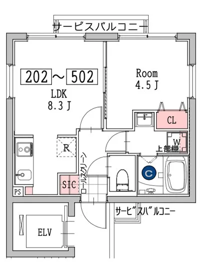 カーサピアッツァ浅草駒形 302