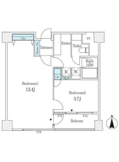 リーラハイツヒジリザカ 202