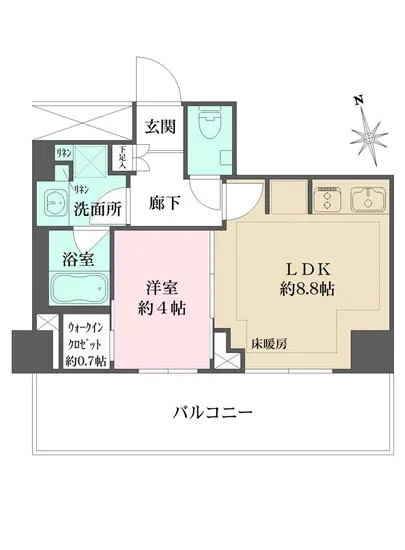 ザ・レジデンス四谷ガーデン 501