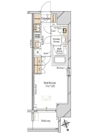 ブランシエスタ飯田橋 1101