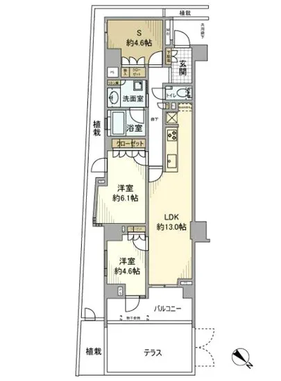 オープンレジデンシア六義園山手プレイス 104