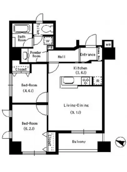 ラクラス日本橋久松町 1101