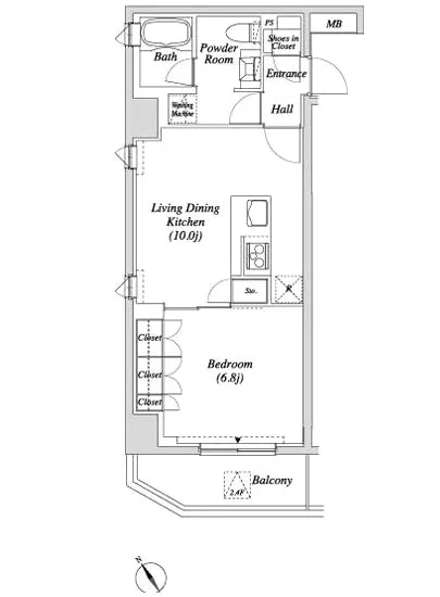カーサスプレンディッド小石川 201