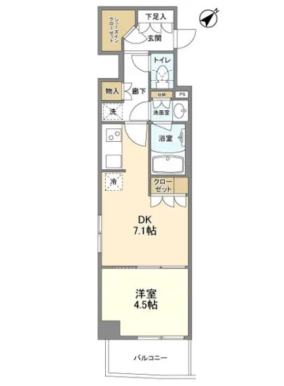 バウスフラッツ品川大井町 407