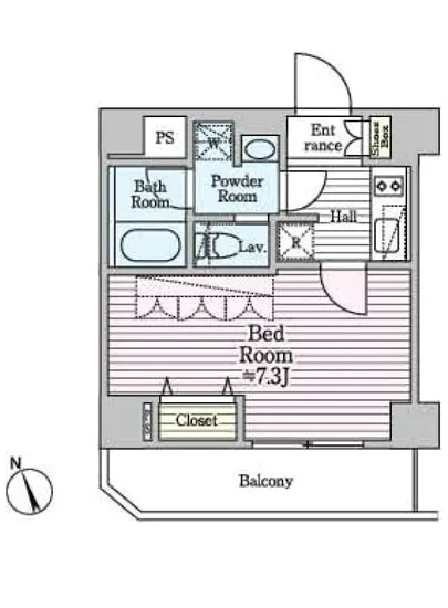 ブライズ神楽坂DUE 204