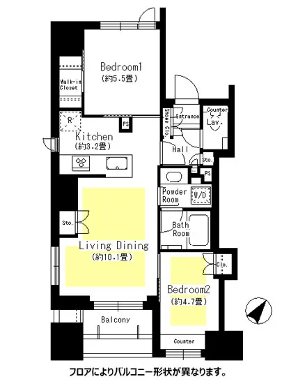フレンシア築地 701