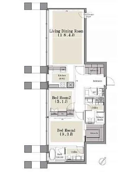 AKASAKA K-TOWER RESIDENCE 2805