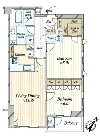 ジェイパーク渋谷東 2F