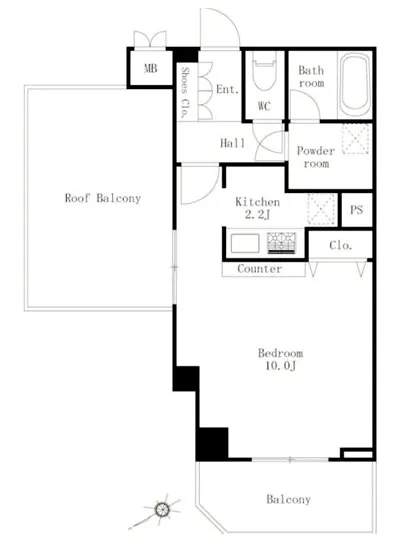 ドメイン東新宿 408