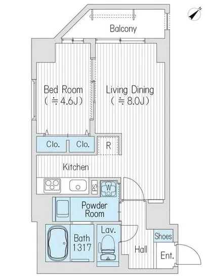 フラッツ美竹 802