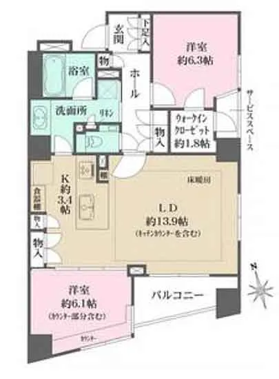 ザ・パークハウス芝公園 504