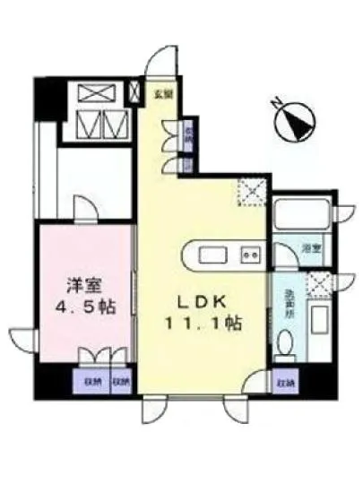 グリーンヒル麻布十番 401