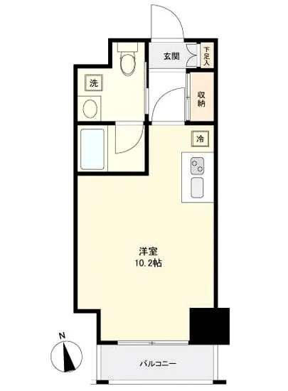 メゾンドゥニコラ大井 402